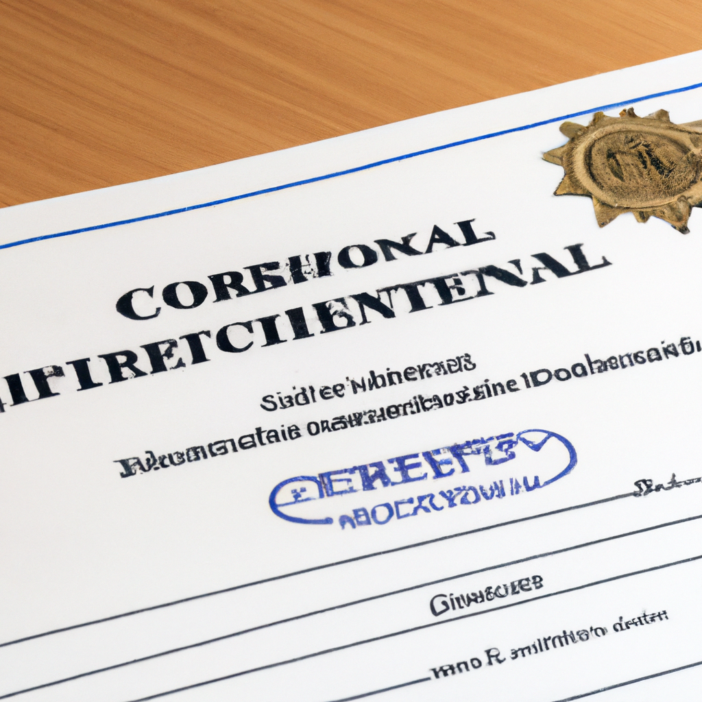 Certification européenne